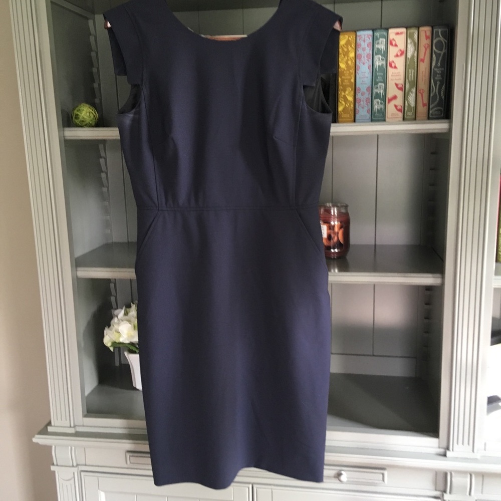 Perfect for summer J Crew baby blue sheath size 4